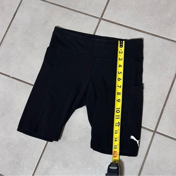 Puma Women‎ Black Biker Active Shorts Size Small - Picture 7 of 7